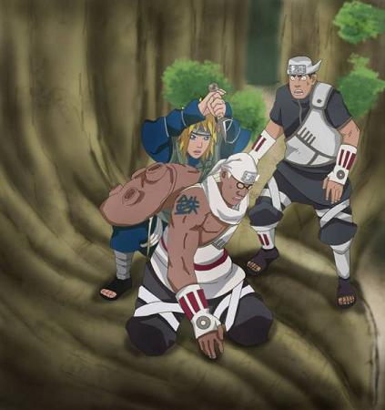 Minato vs Killer Bee [Fan Animation]